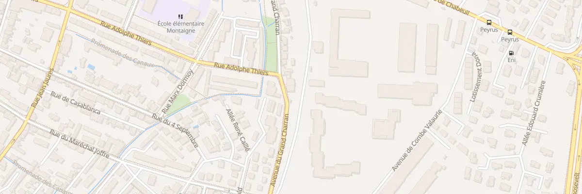 Plan du 41 Av du Grand Charran à Valence