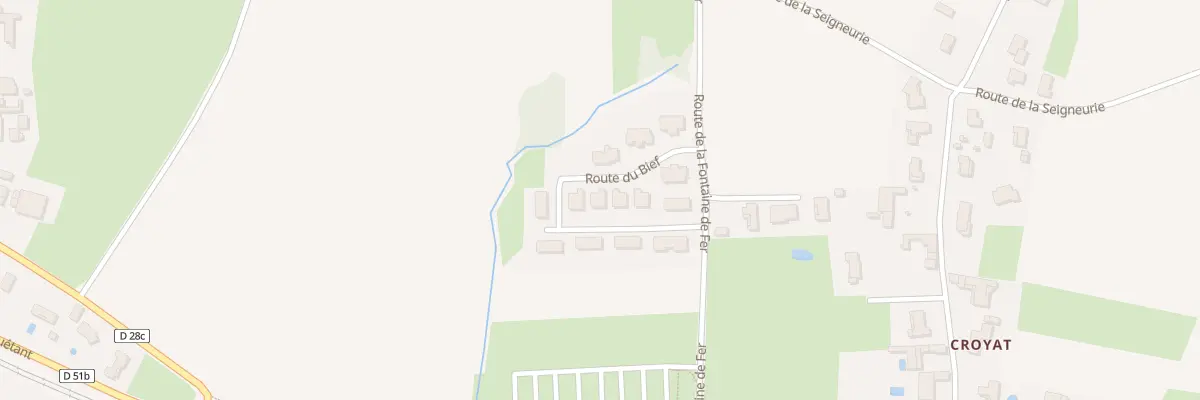 Plan du 184 Rte du Bief à Saint-Jean-sur-Veyle