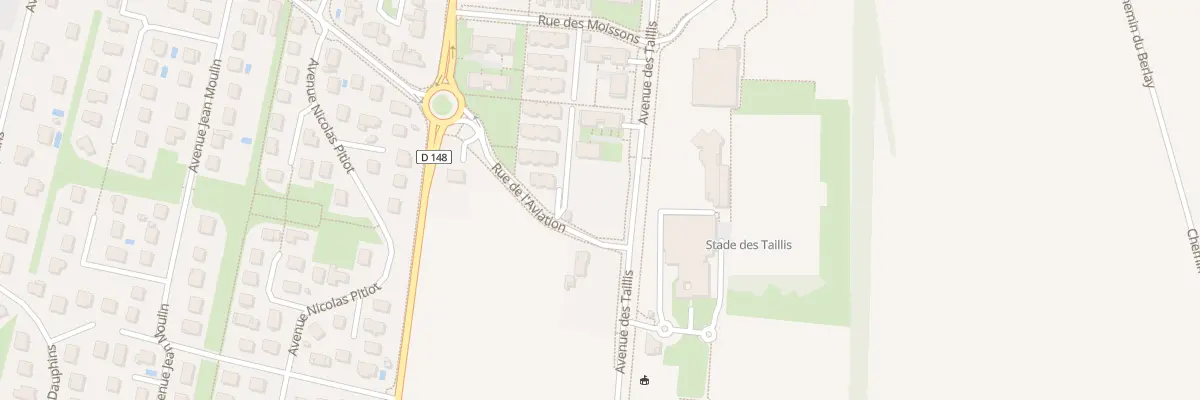 Plan du 78 Av des Taillis à Corbas