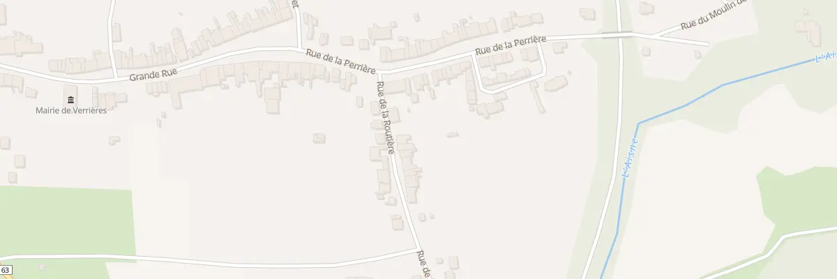 Plan du 9 Rue de la Routiere à Verrières