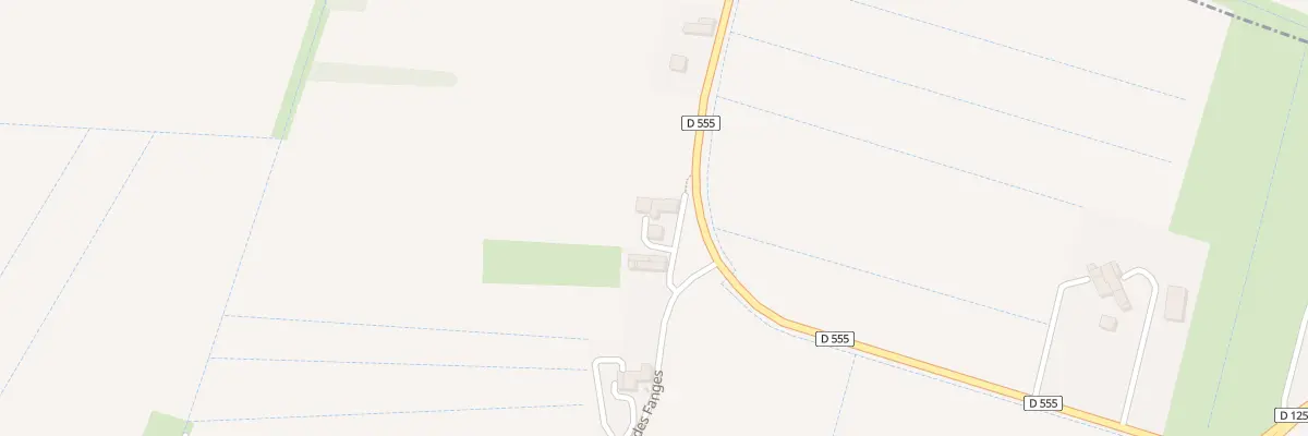 Plan du 5399 Les Fanges à Allex