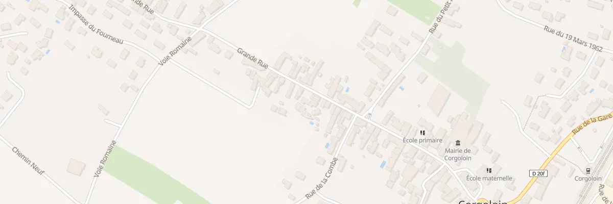 Plan du 65 Gr Grande Rue à Corgoloin