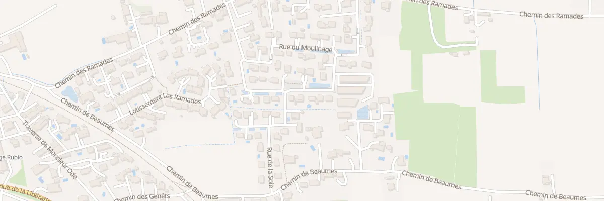 Plan du 27 Rue de la Soie à Jonquières