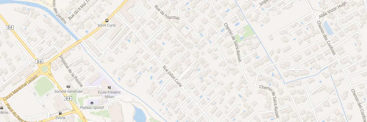 Plan du 195 Rue Joliot Curie à Vedène