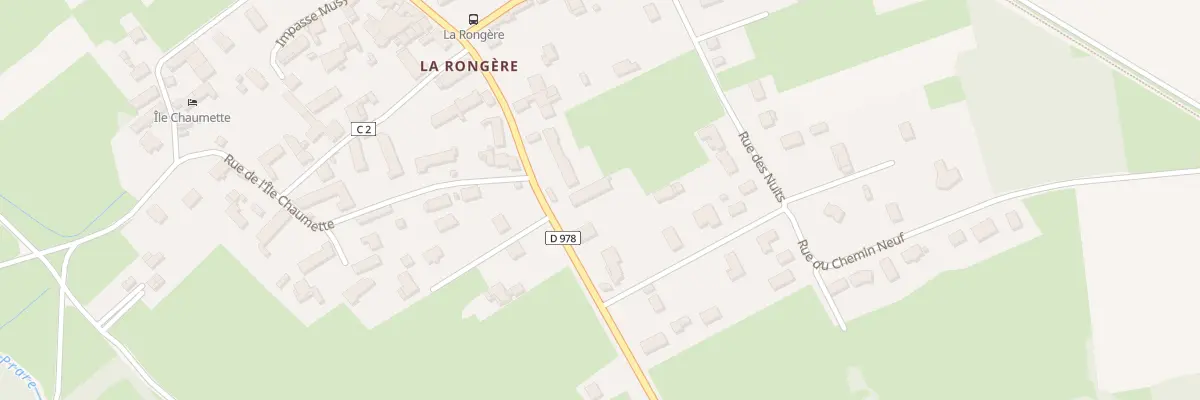 Plan du 29 Rue de la Rongere à Épervans