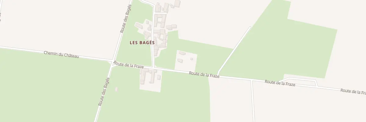 Plan du 185 Rte de la Fraze à Baneins
