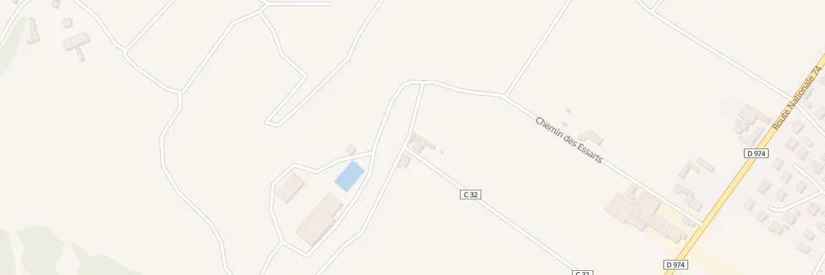 Plan du 6 Che de la Brique à Comblanchien