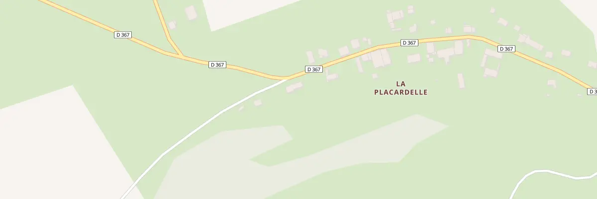Plan du 5191 La Placardelle à Vienne-le-Château