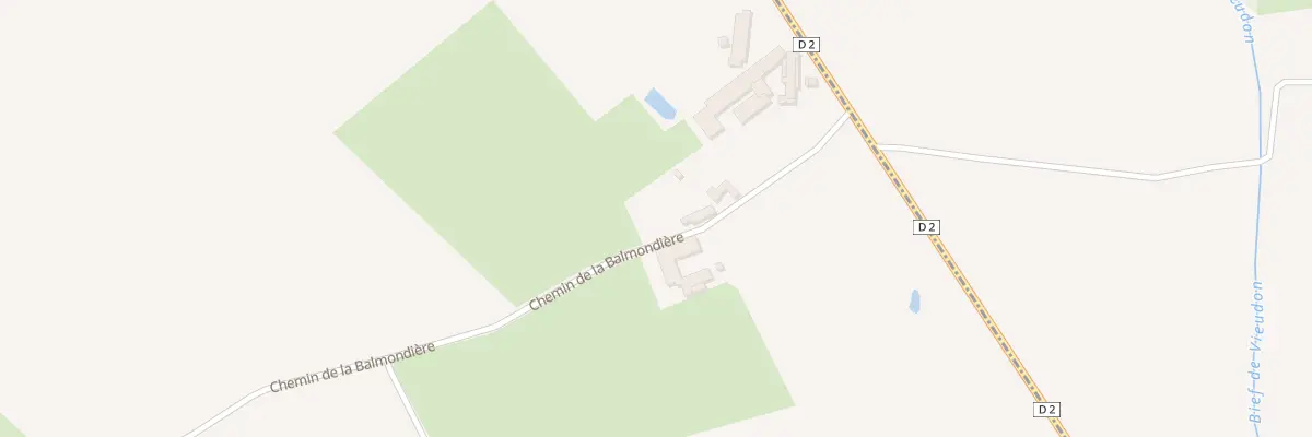 Plan du 1671 Che de la Balmondière à Saint-André-d’Huiriat