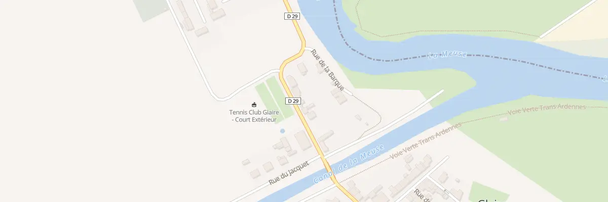 Plan du 6 Rue de Iges à Glaire