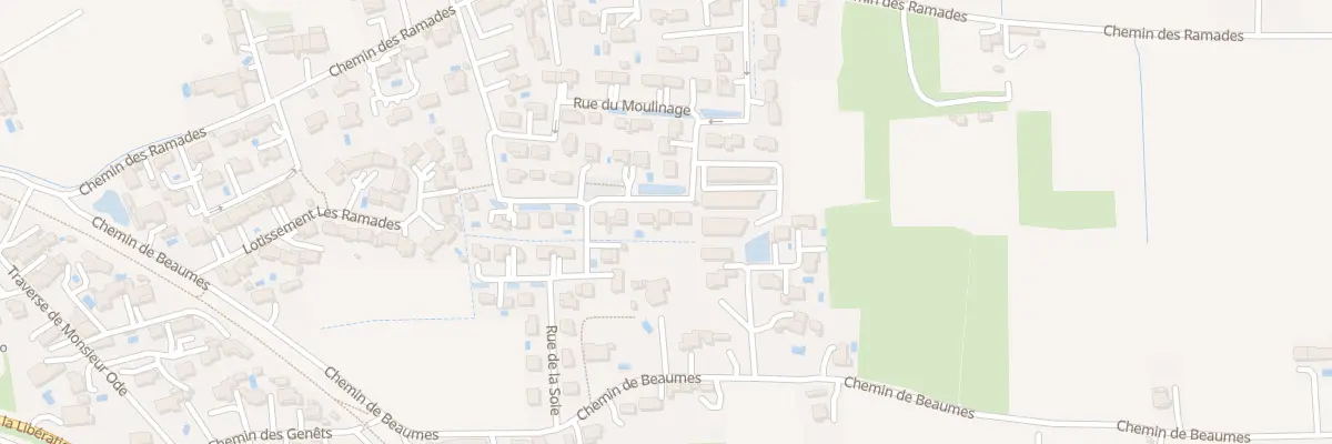 Plan du 23 Rue de la Soie à Jonquières