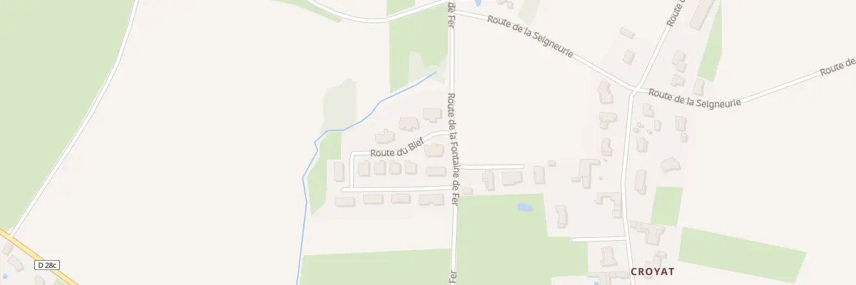 Plan du 246 Rte du Bief à Saint-Jean-sur-Veyle
