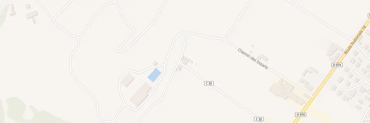Plan du 4 Che de la Brique à Comblanchien
