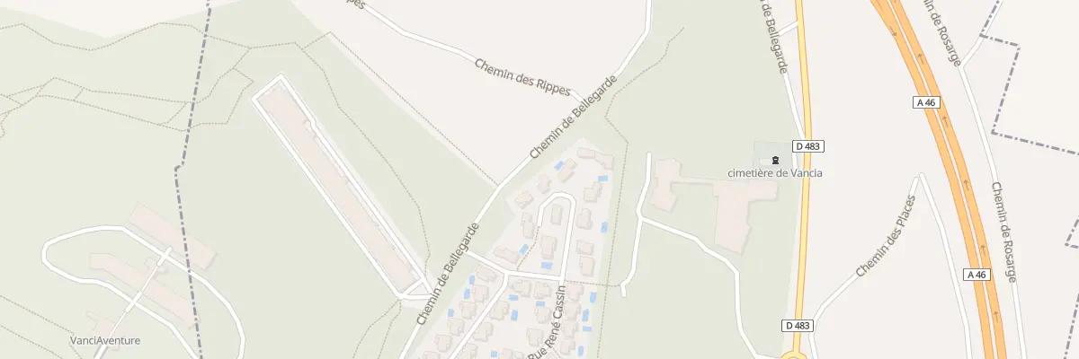 Plan du 94 Rue René Cassin à Rillieux-la-Pape