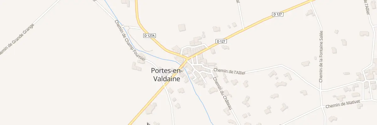 Plan du 15 Rue de la Forge à Portes-en-Valdaine
