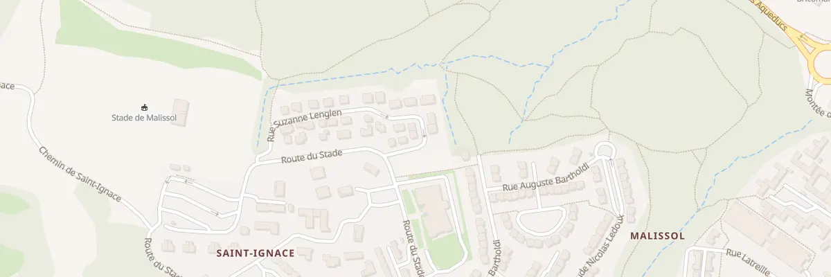 Plan du 33 Rue Suzanne Lenglen à Vienne