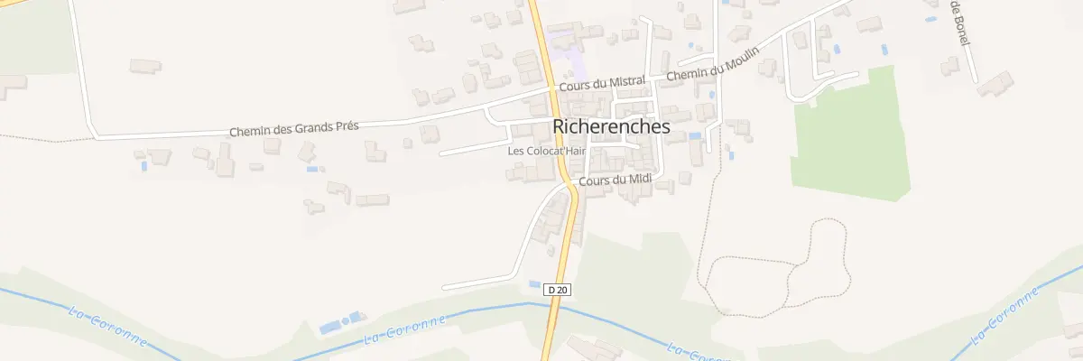 Plan du 5161 Le Village à Richerenches