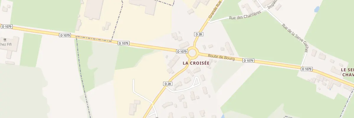 Plan du 40 Rte de Pont de Veyle à Saint-André-de-Bâgé