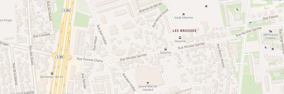 Plan du 11B Rue Nicolas Garnier à Villeurbanne