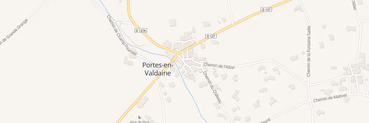 Plan du 5 Imp du Moulin à Portes-en-Valdaine