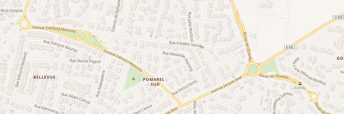 Plan du 15 Rue Alexander Fleming à Bourg-lès-Valence