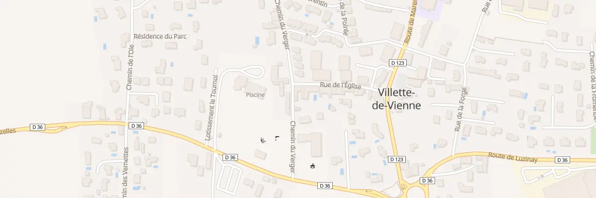Plan du 149 Rue de l’Eglise à Villette-de-Vienne