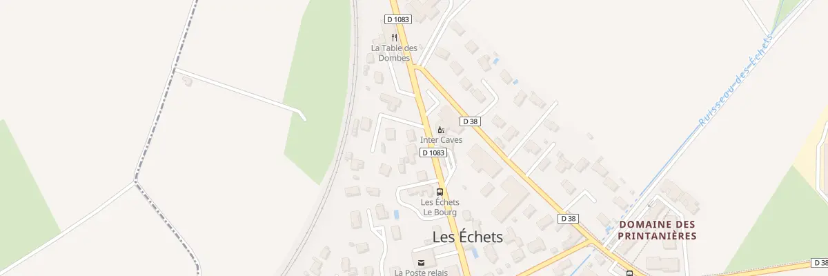 Plan du 845 Rte de Strasbourg à Miribel