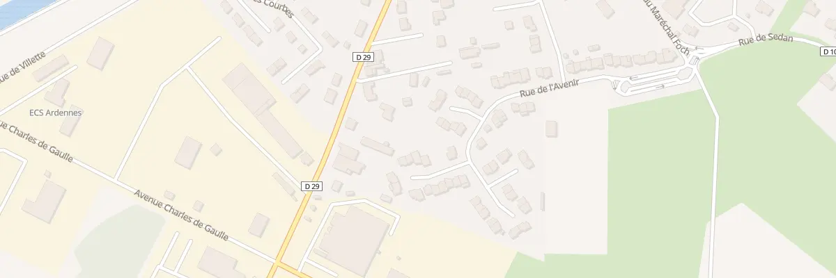 Plan du 31 Rue de l’Avenir à Glaire