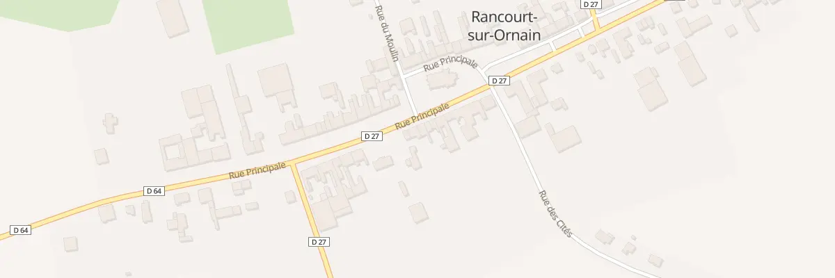 Plan du 43 Rue Principale à Rancourt-sur-Ornain