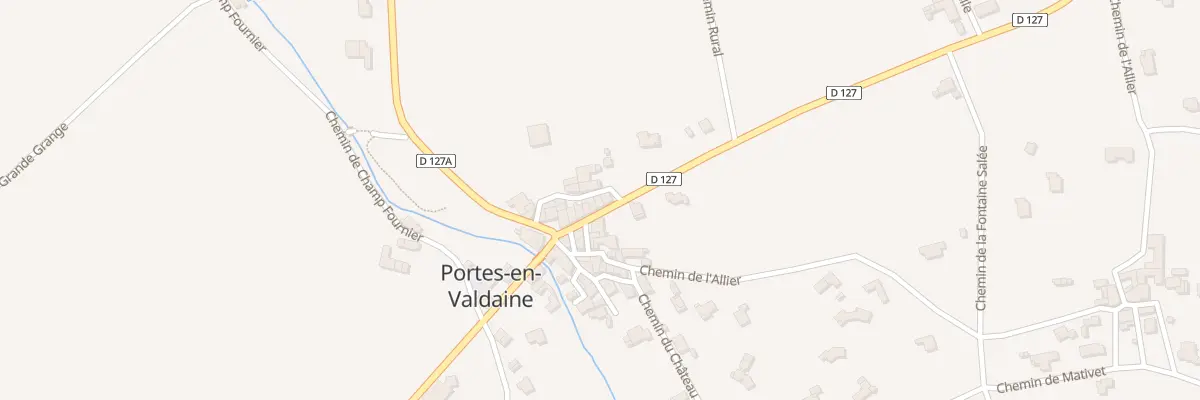 Plan du 90 Rue de la Boulangerie à Portes-en-Valdaine