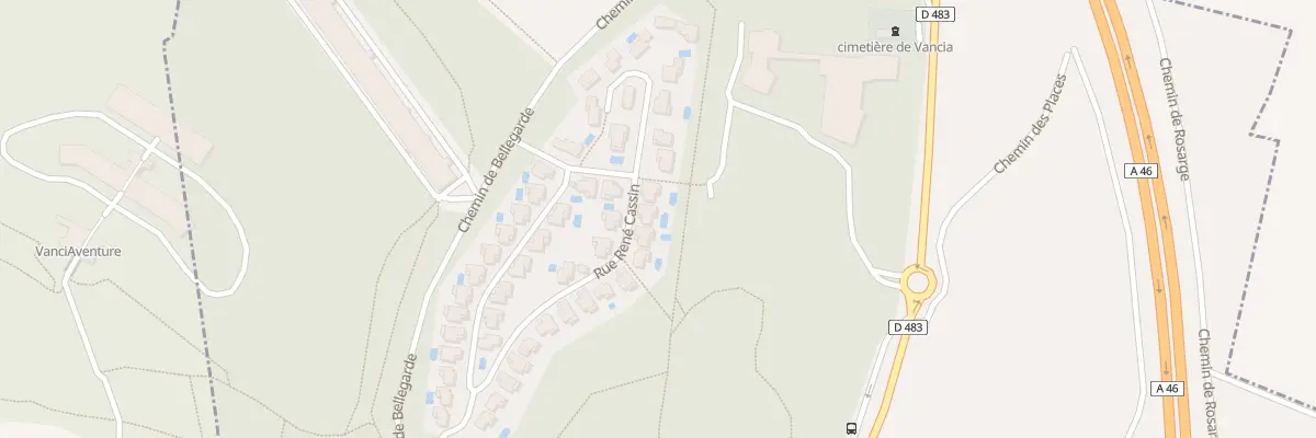 Plan du 58 Rue René Cassin à Rillieux-la-Pape