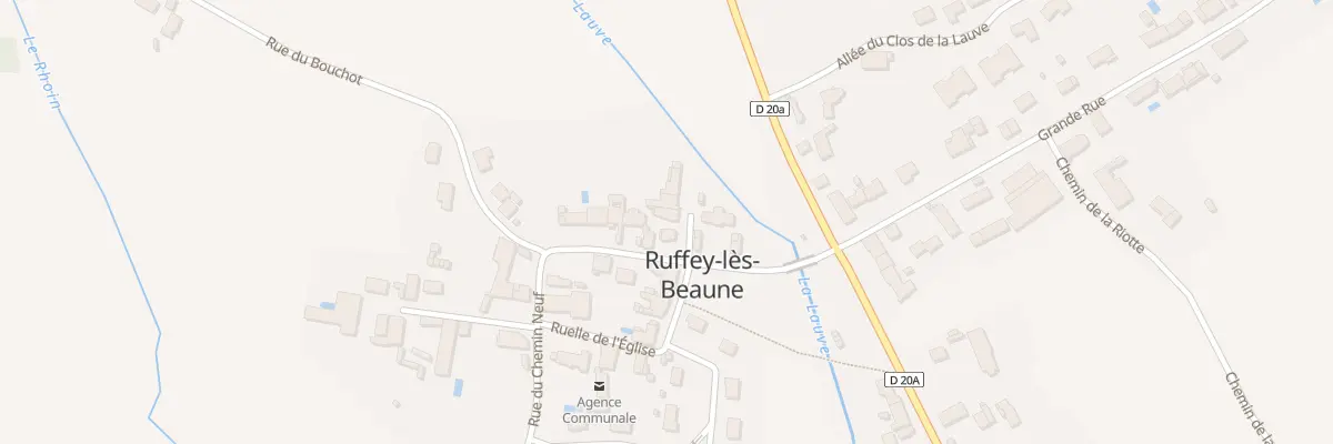 Plan du 3 Imp de la Mairie à Ruffey-lès-Beaune