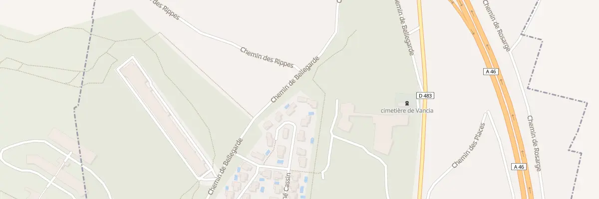 Plan du 86 Rue René Cassin à Rillieux-la-Pape