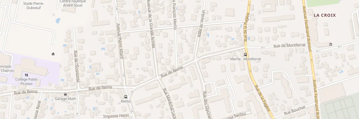 Plan du 63 Rue de Reims à Bron