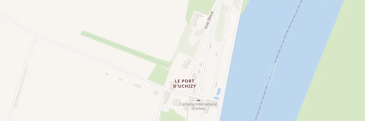 Plan du 137 Rte du Port à Uchizy