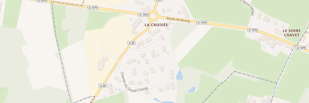 Plan du 104 Rue de la Croisee à Saint-André-de-Bâgé