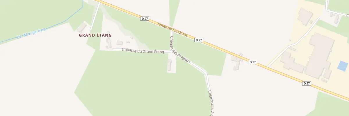 Plan du 5345 Chez Janisson à Saint-Trivier-sur-Moignans