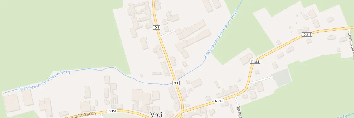 Plan du 10 Rue de Champagne à Vroil