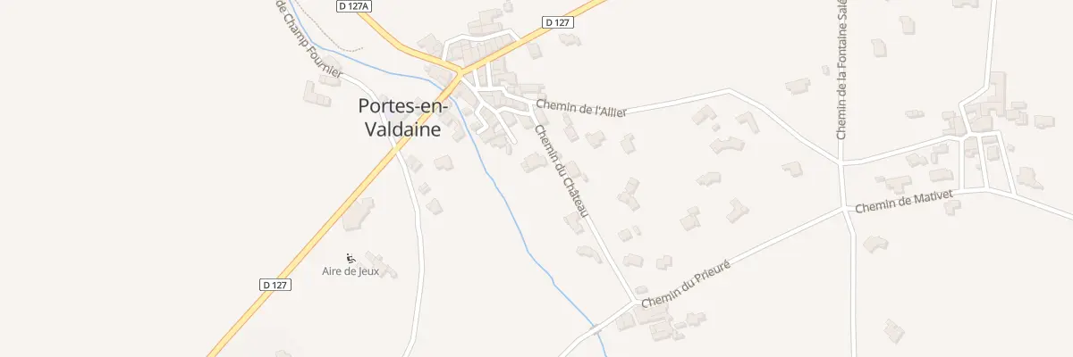 Plan du 60 Chem du Château à Portes-en-Valdaine
