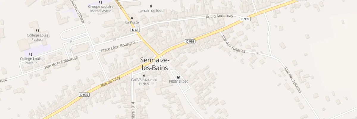 Plan du 1B Rue de Saint Dizier à Sermaize-les-Bains