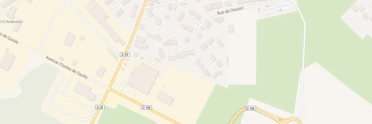 Plan du 40 Rue de l’Avenir à Glaire