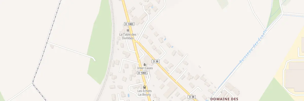 Plan du 9013 All des Platanes à Miribel