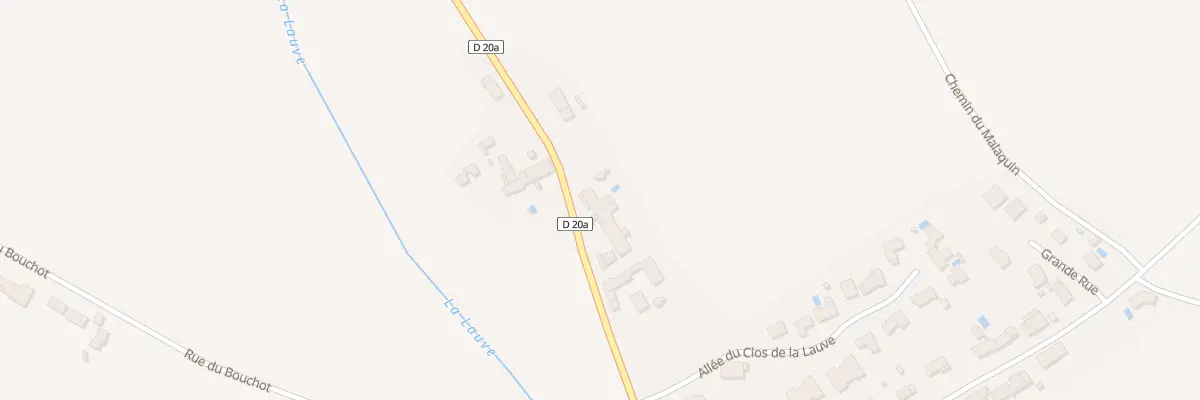 Plan du 14 Rue du Moulin à Ruffey-lès-Beaune