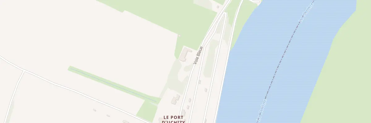 Plan du 259 Rte du Port à Uchizy