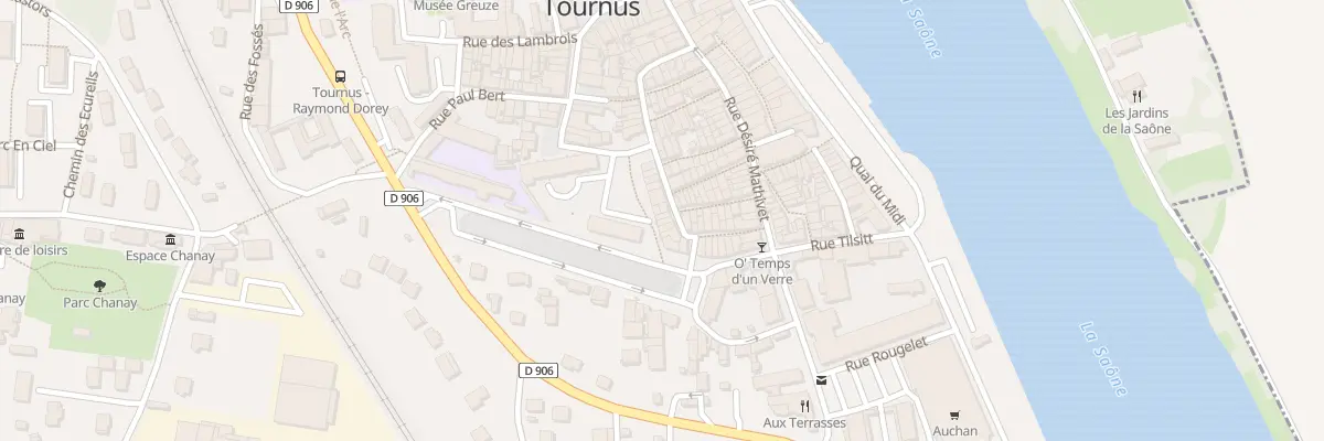 Plan du 36 Rue du Quatre Septembre à Tournus