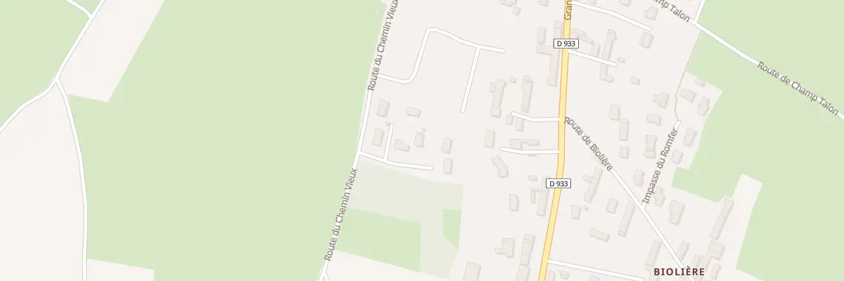 Plan du 59 Imp du Curtil Bally à Ozan