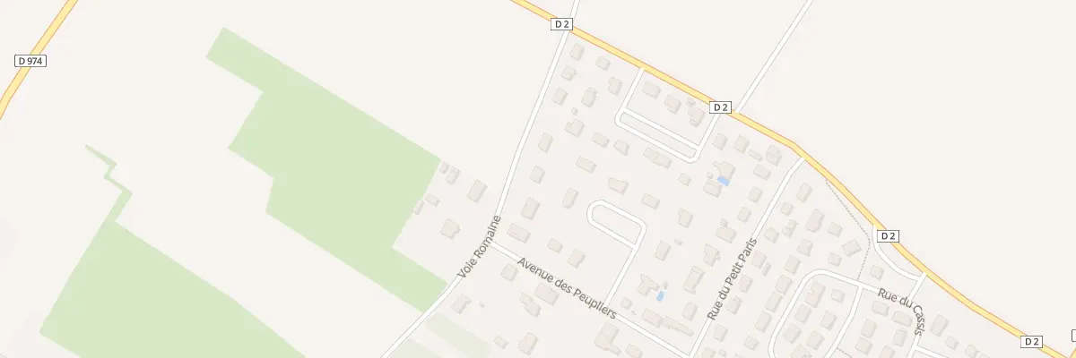 Plan du 10 Voie Romaine à Corgoloin