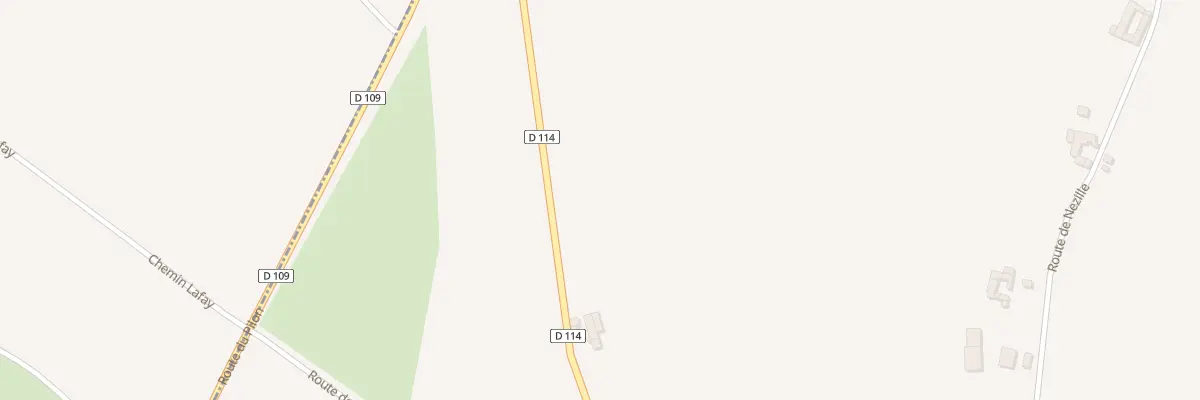 Plan du 447 Rte de la Pierre Blanche à Saint-Barthélemy-de-Vals