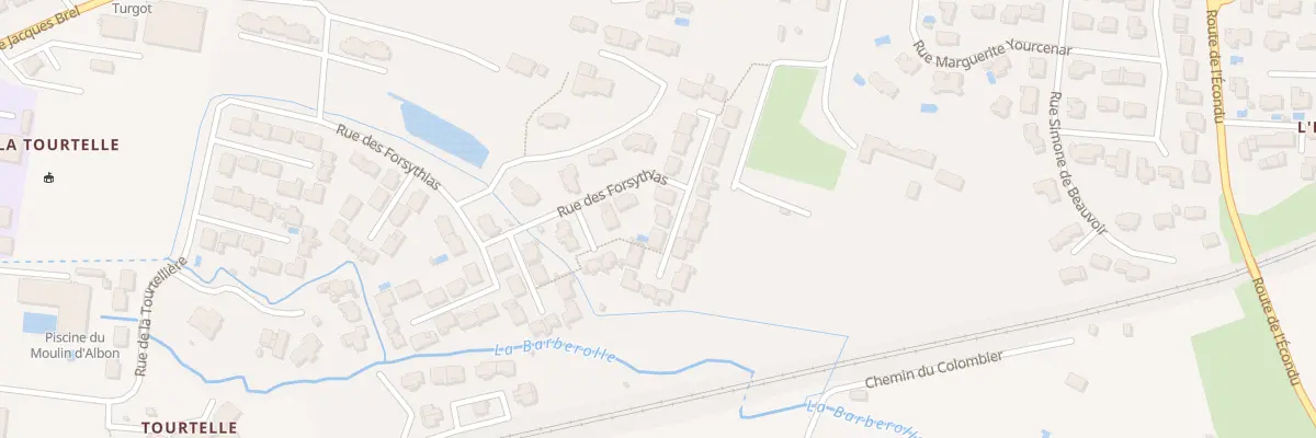 Plan du 3 All des Begonias à Bourg-lès-Valence
