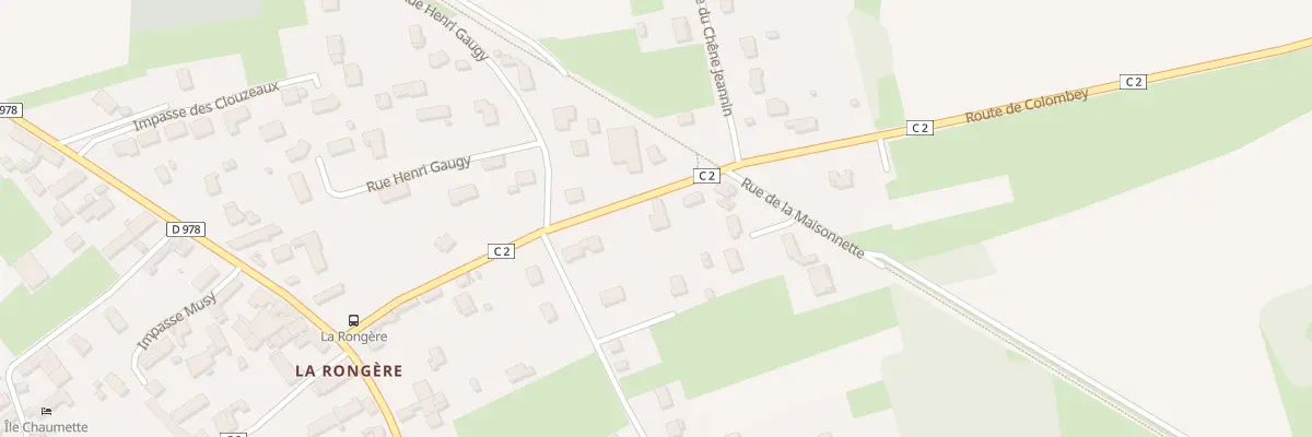 Plan du 230 Rte de Colombey à Épervans